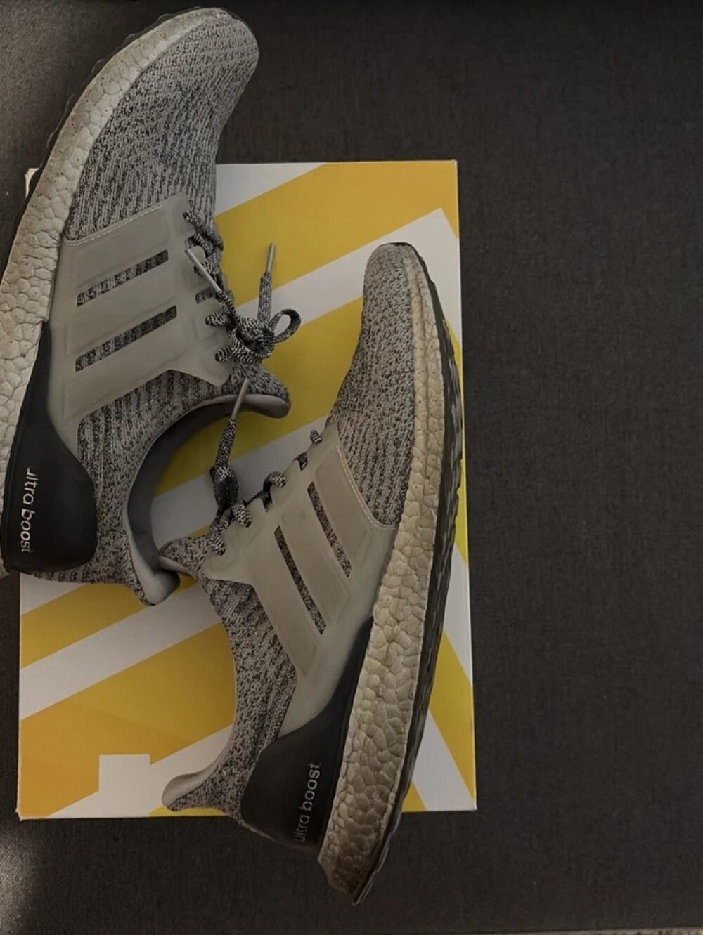 Adidas UltraBoost 3.0 Silver Pack BA8143 Superbowl Metallic Size 11